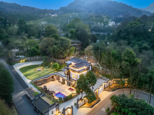 【觅趣623号院·青城山】5房/7房/9房包院，青城前山，温泉私汤，泳池，KTV，台球、德州扑克，机麻2桌，儿童游乐区，水吧，厨房wlzy 商品图2