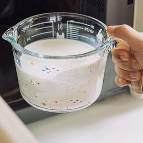 树可小白熊高硼硅玻璃量杯