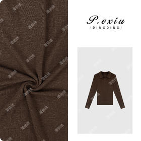 A008潘依绣丁丁宠粉绵羊-毛天丝美拉德Polo领气质长袖T恤 WH00218