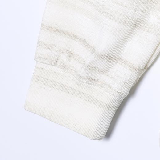 SDSA男士秋冬新款痞帅男装时尚扎染条纹拼接口袋设计圆领卫衣百搭 商品图3