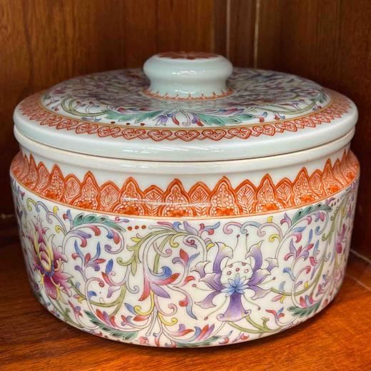 20000贵和祥彩绘茶叶罐 商品图1