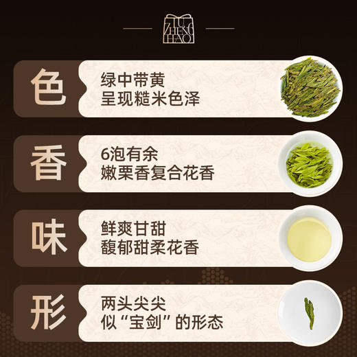 【2026年新茶】卢正浩狮字号听50克西湖龙井一级核心产区明前特级茶叶自己喝绿茶罐 商品图5