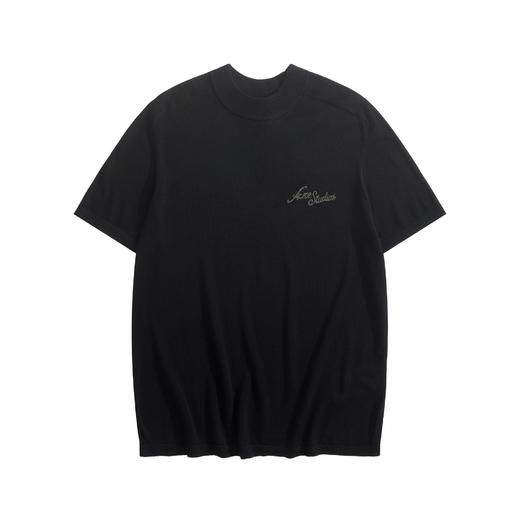 男款刺绣短袖针织衫he001 商品图0