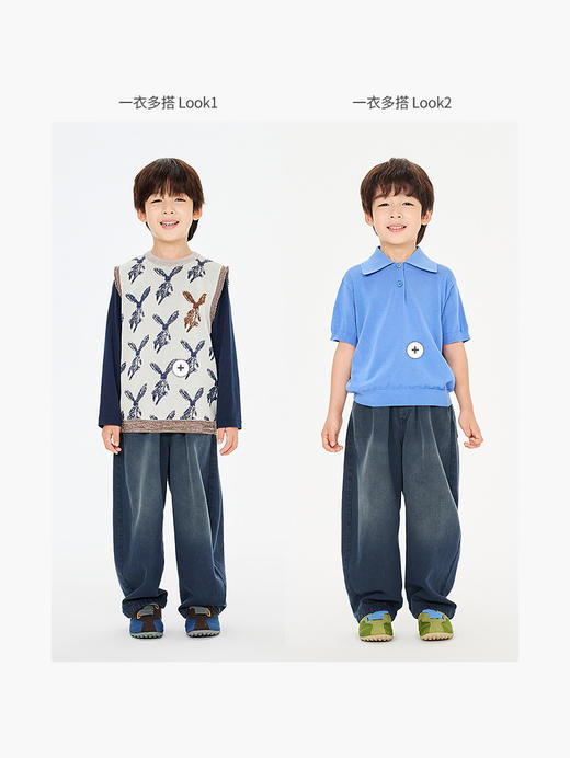 jnby  26年春款  牛仔长裤  1Q2E10430 商品图6