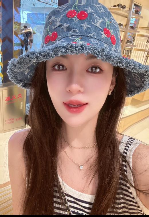 驴家  樱桃牛仔渔夫帽（COCO） 商品图1