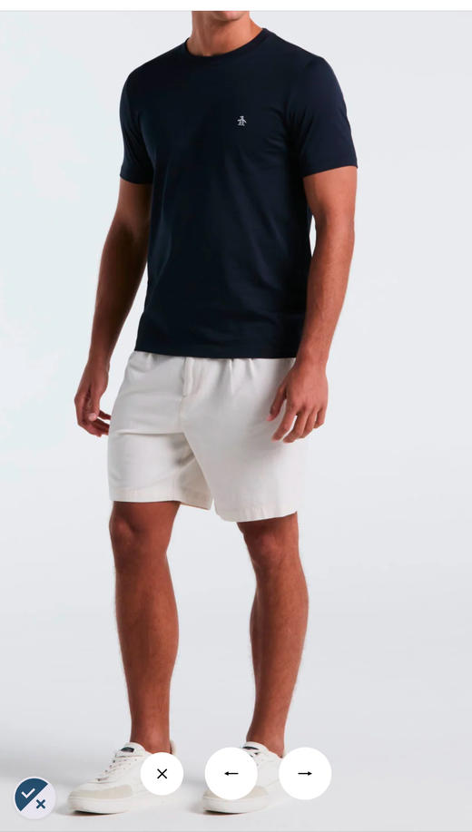 元单 小Q鹅 男款圆领短袖T恤 TX584 商品图1