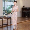 WX2026新款真丝旗袍长款改良中式桑蚕丝连衣裙优雅气质修身复古 商品缩略图1