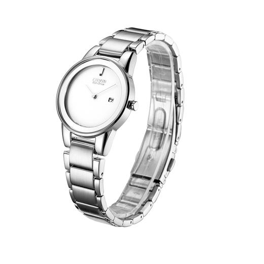 西铁城光动能不锈钢防水日历时尚女表GA1050-51A 商品图2