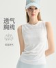 新款无缝透气胸线无袖瑜伽背心女轻薄透气运动罩衫外穿跑步健身上衣 000BX62002AD 商品缩略图0