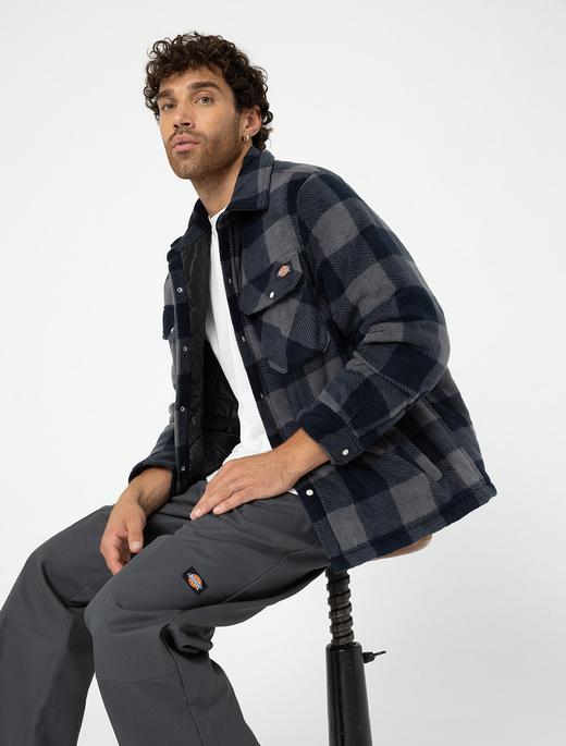 出口元单 D1ckies 法兰绒翻领衬衫外套 WT980 商品图0