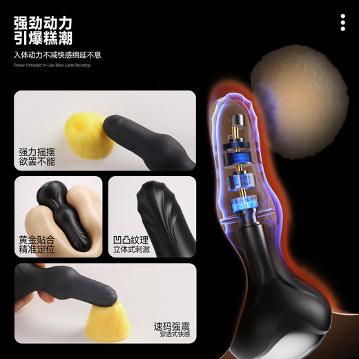 姬欲摇乐肛塞男用前列腺后庭玩具 商品图3