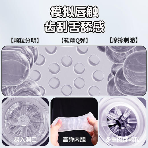 【情趣玩具】快速伸缩震动飞机杯成人男用自慰器伸缩震动发音全自动情趣用品！ 商品图1