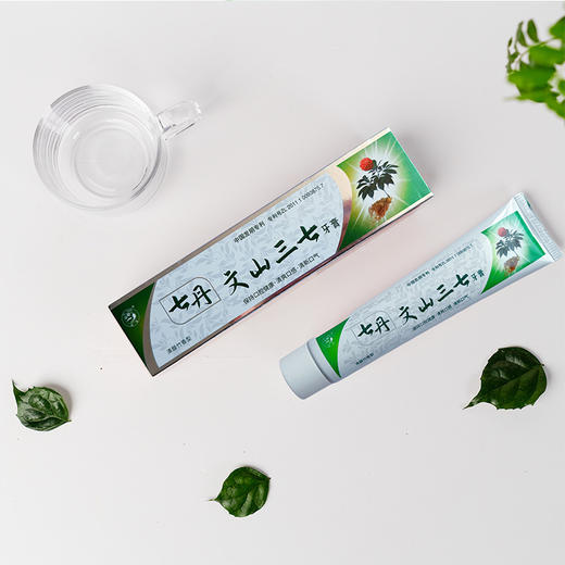 云南七丹文山三七牙膏100g/支植物牙膏 留兰/薄荷/绿茶/竹香多口味可选【不叠加其他活动】 商品图4