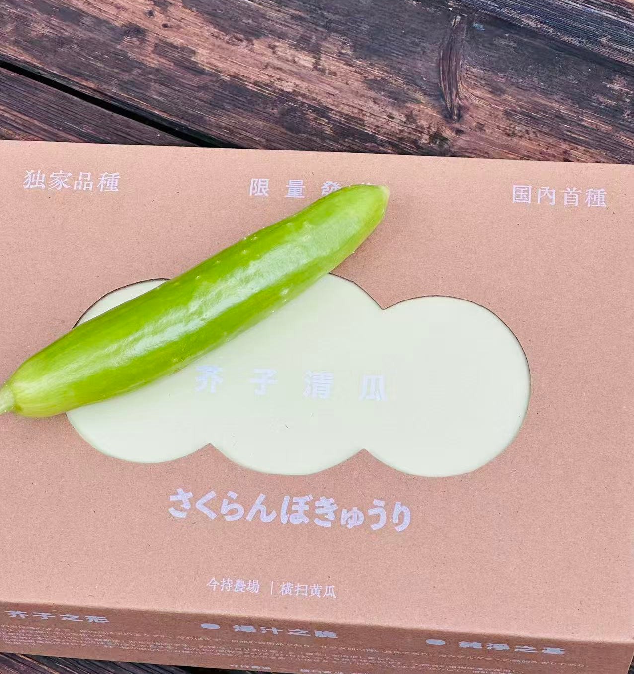 国内首次种植、限量发售的独家蔬菜品种。小巧细长，颜色浅绿，口感清脆。 绿色种植天然采摘0农残👩🌾今早首批次到货！独家品种， 年后减脂必备~