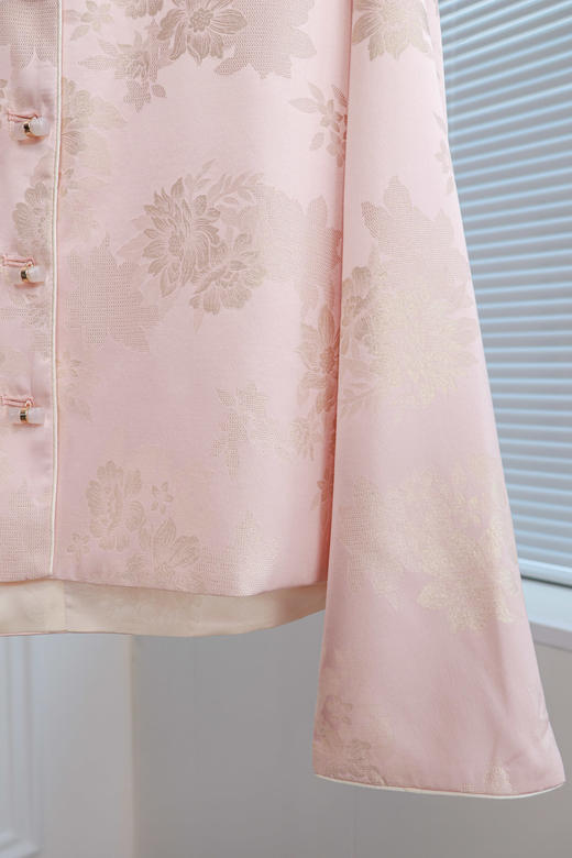 浮光花影|温婉中式提花外套 商品图5