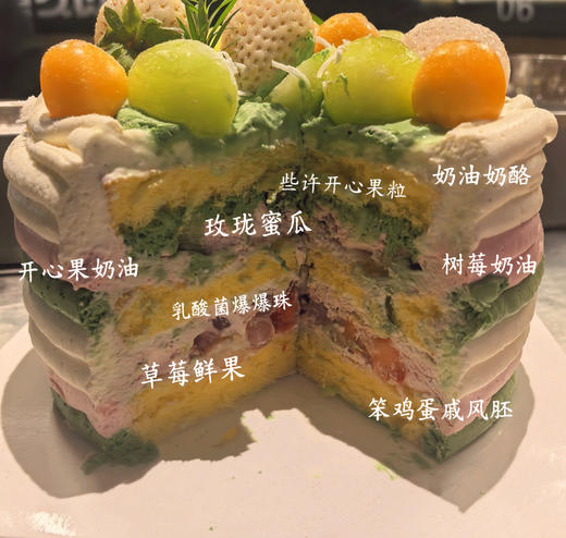 油画玫珑蛋糕 商品图1