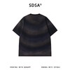 26T55SDSA男装2026新款重磅渐变做旧短袖T恤晕染设计感宽松圆领上衣 商品缩略图5