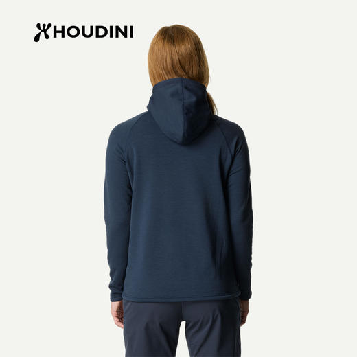 HOUDINI胡丁尼Power Up Light魔术大师轻量版女连帽抓绒外套 830077 商品图5