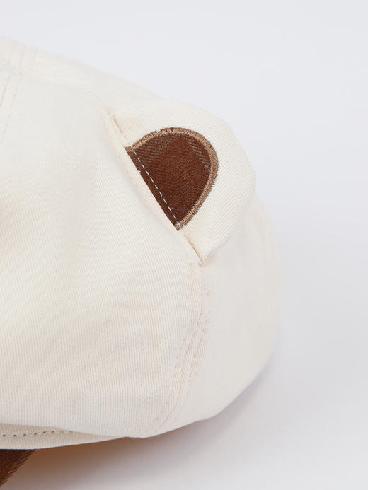 复古拼色熊耳八角鸭舌帽-纪念日百货门店同款169293540 商品图8