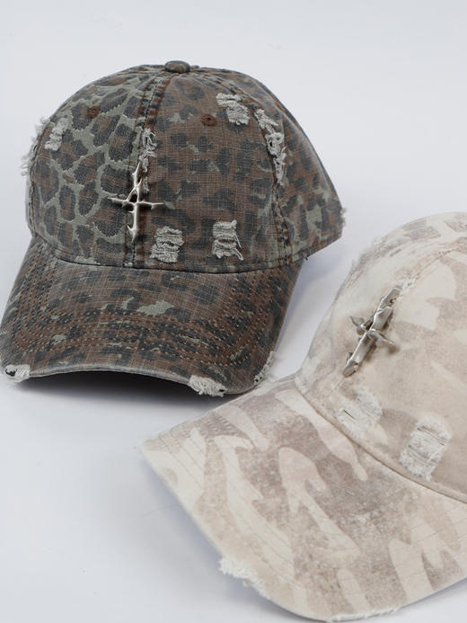 潮流小众废土风十字棒球帽-纪念日百货门店同款169146371 商品图6