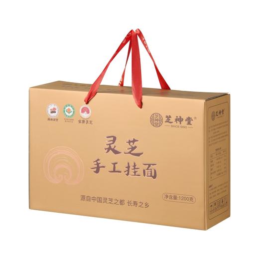 芝神堂灵芝挂面#药食同源养生主食，破壁灵芝孢子粉入面，不加色素防腐剂，营养食养 商品图5