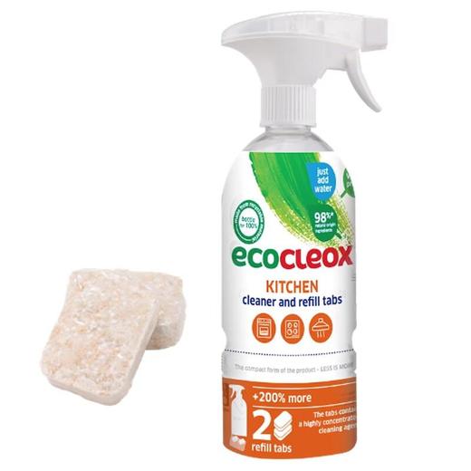 卫丫 3in1厨房重油污清洁喷剂（500ml+2片溶解剂） 商品图1