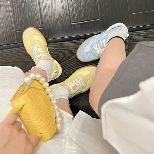 芭蕾德训鞋女2026春夏秋新款百搭小白鞋休闲运动鞋软底透气阿甘鞋 商品图2