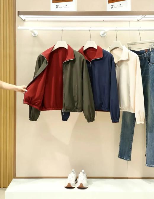 【msy-HB2033#】福利款！女士时尚休闲两面穿针织飞行夹克/外套！！ 商品图2