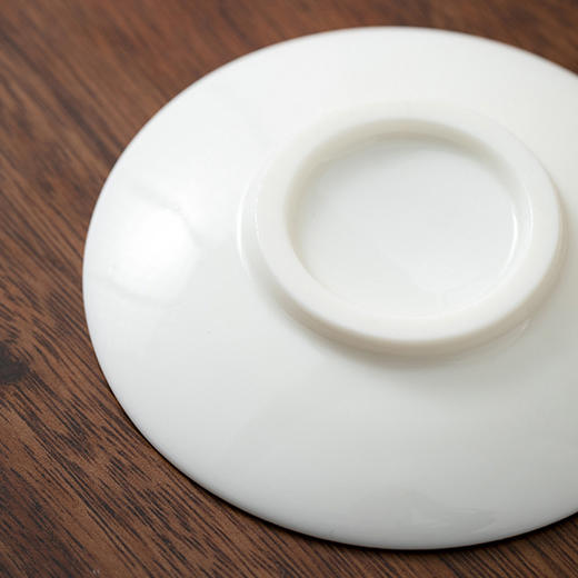 瓷聚阁丨羊脂玉瓷盖碗 三才盖碗 德化玉瓷 约120ml 多款可选 茶具茶生活美器 商品图6