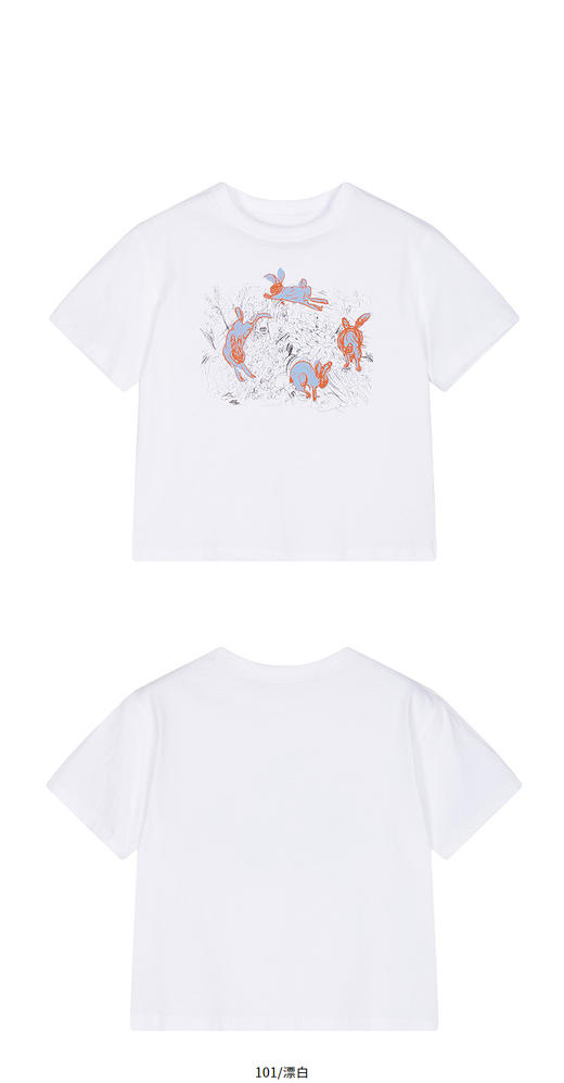 jnby   26年春款   短款T恤  1Q3110640 商品图10