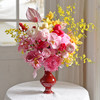 《春和景明》大花蕙兰蝴蝶兰河内洋牡丹瓶插花 商品缩略图4