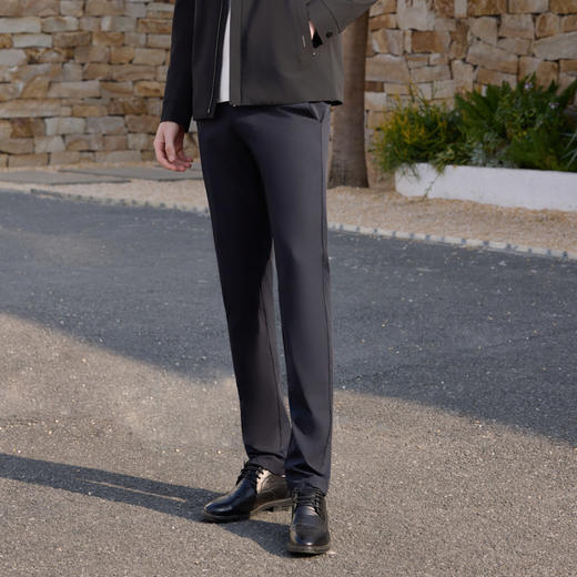 半身缘男裤 春季防晒清凉透气抗皱百搭休闲西裤261301M10330181 商品图3