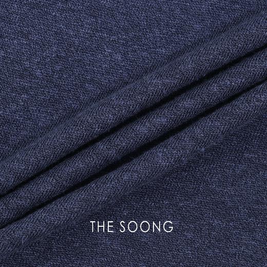 THESOONG"逐褶对位"亚麻光丝高腰褶裥垂感长裙HWQZ8489 商品图4
