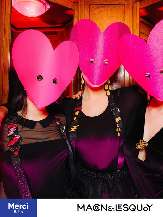 Macon&Lesquoy法国原创设计 甲壳虫老爷车 玫瑰人生系列 M&L刺绣手工饰品胸针 商品图4