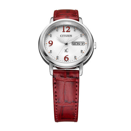 西铁城日本官方新款xC系列时尚精致轻奢小牛皮光动能手表女EW2420-00AB 商品图3