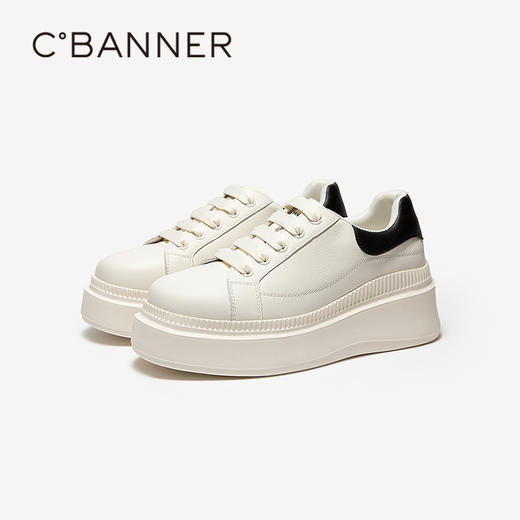 千百度 26年春季新品 休闲板鞋 A26108801 商品图0