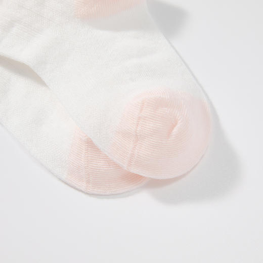 MINIZAI短筒袜两双入MI26SPW03S白粉色调 商品图8