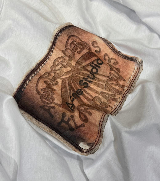 预售acne做旧长袖T恤打底衫011007 商品图7