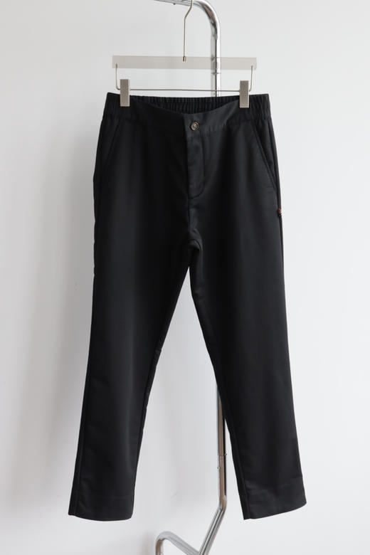 26新款B.B 弹力直筒格纹裤口卷边休闲裤 XXK212 商品图6