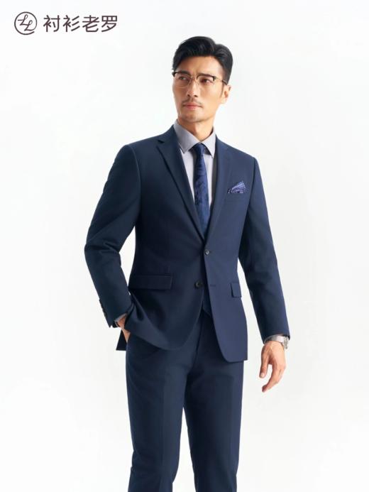 【总裁一号】平驳领双开衩套西西装单件上装MX2206 商品图1