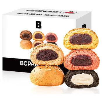 碧翠园全麦面包欧包1000g低脂肪面包早餐粗粮代餐健身休闲零食混合口味 /休闲食品 /西式糕点 /欧式面包 商品图6