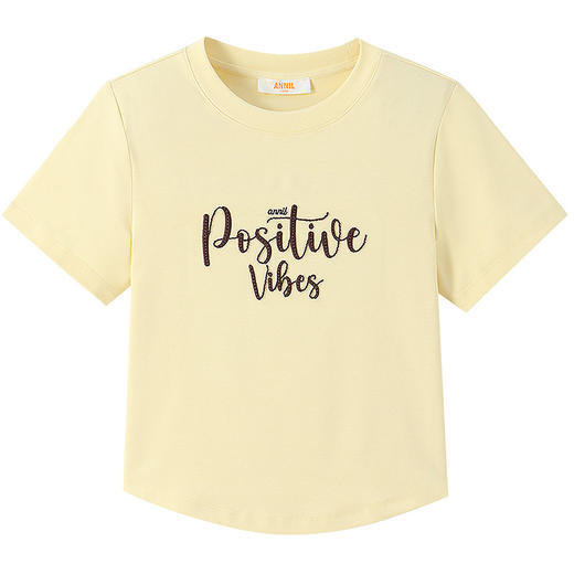 女童圆领短袖T恤夏季新款安奈儿童装EG621763 商品图6