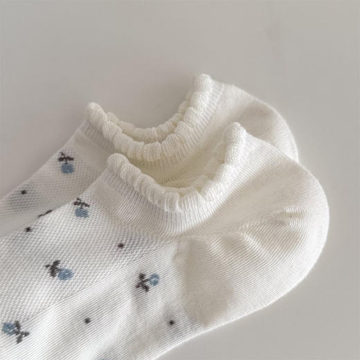 基础-简约韩系碎花棉隐形袜子-纪念日百货门店同款169093812 商品图3