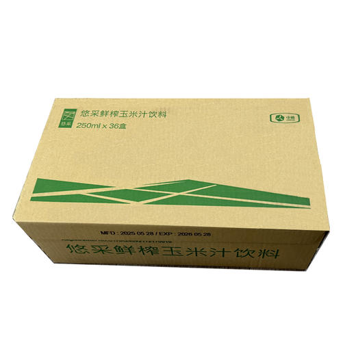【送中粮悠采鲜榨玉米汁饮料250ml*36盒】中粮万威客微熏制品礼盒1700g-（玉米汁效期至26年6月）-专享价 商品图1