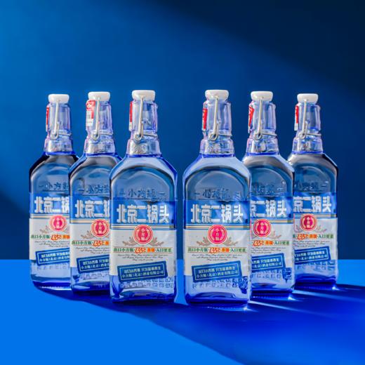 【金奖品质】北京二锅头出口金奖小方瓶42度蓝方老熟清香型白酒粮食酒 商品图4