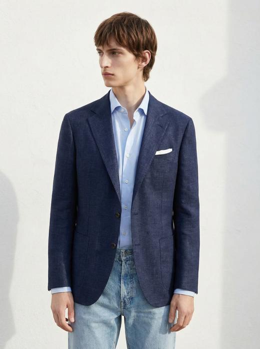 「7款可选」T.INGENIATOR 羊毛蚕丝亚麻混织全麻衬工艺西装单西/套装/裤装 商品图9