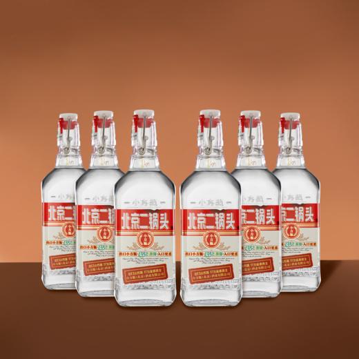 北京二锅头出口小方瓶42度红标清香型白酒经典款粮食酒 商品图3