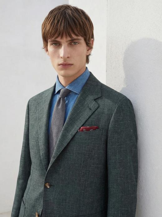 「7款可选」T.INGENIATOR 羊毛蚕丝亚麻混织全麻衬工艺西装单西/套装/裤装 商品图14