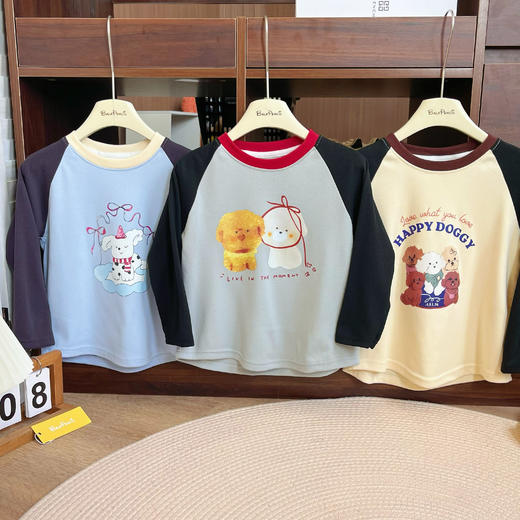 彩色日记长袖T恤 商品图10