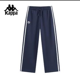 MJ/Kappa卡帕背靠背2026新品春季简约直筒裤针织裤运动休闲长裤女款
